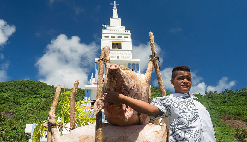 Katoaga : une cérémonie traditionnelle à Wallis et Futuna
